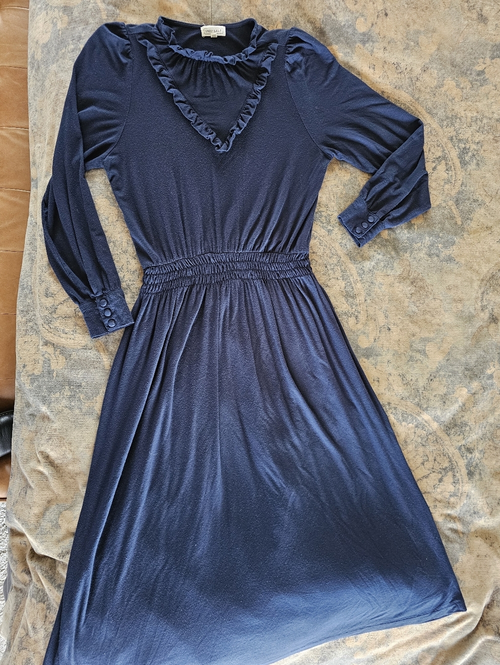 Sweet Salt Navy Prairie Maxi Dress Sz. Small- Xsmall